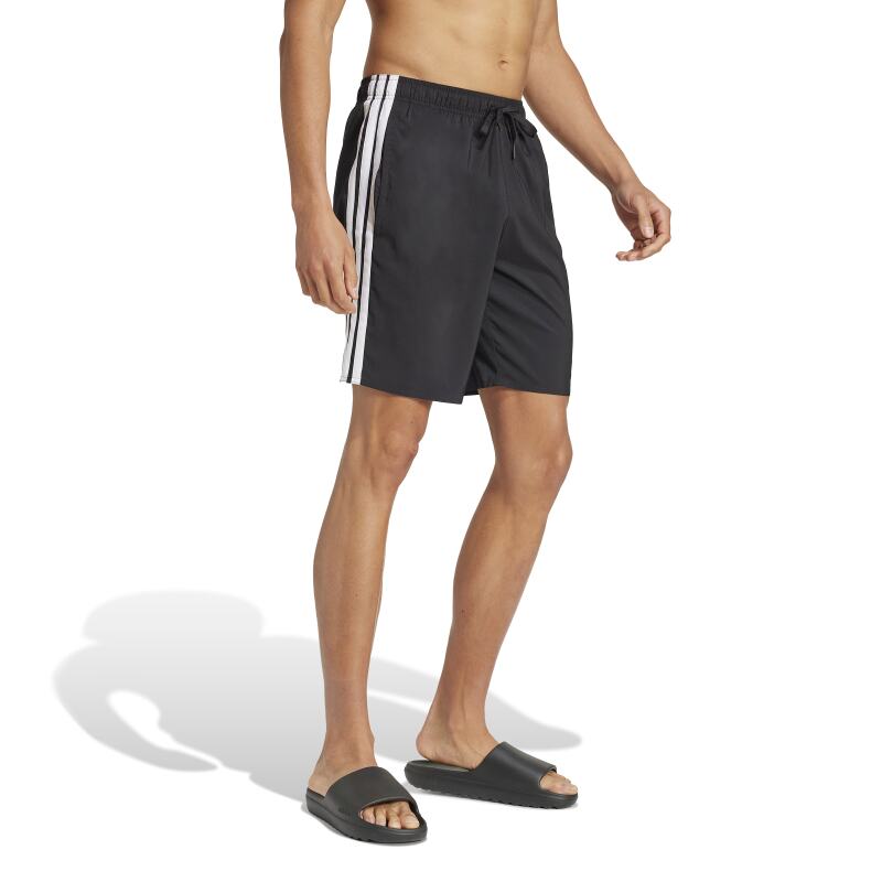 Adidas 3-Stripes 8-Inch Siyah Erkek Mayo - 3