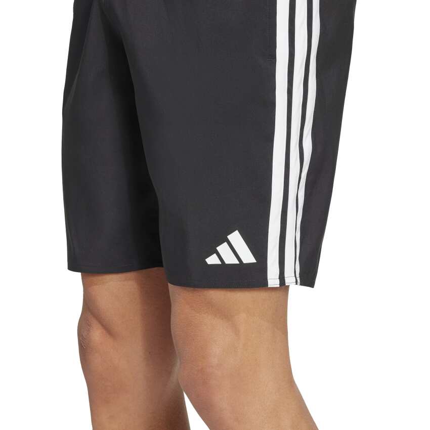 Adidas 3-Stripes 8-Inch Siyah Erkek Mayo - 4