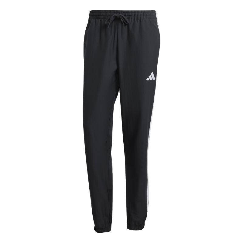 Adidas 3 Stripes Dokuma Siyah Erkek Eşofman Takımı - 15