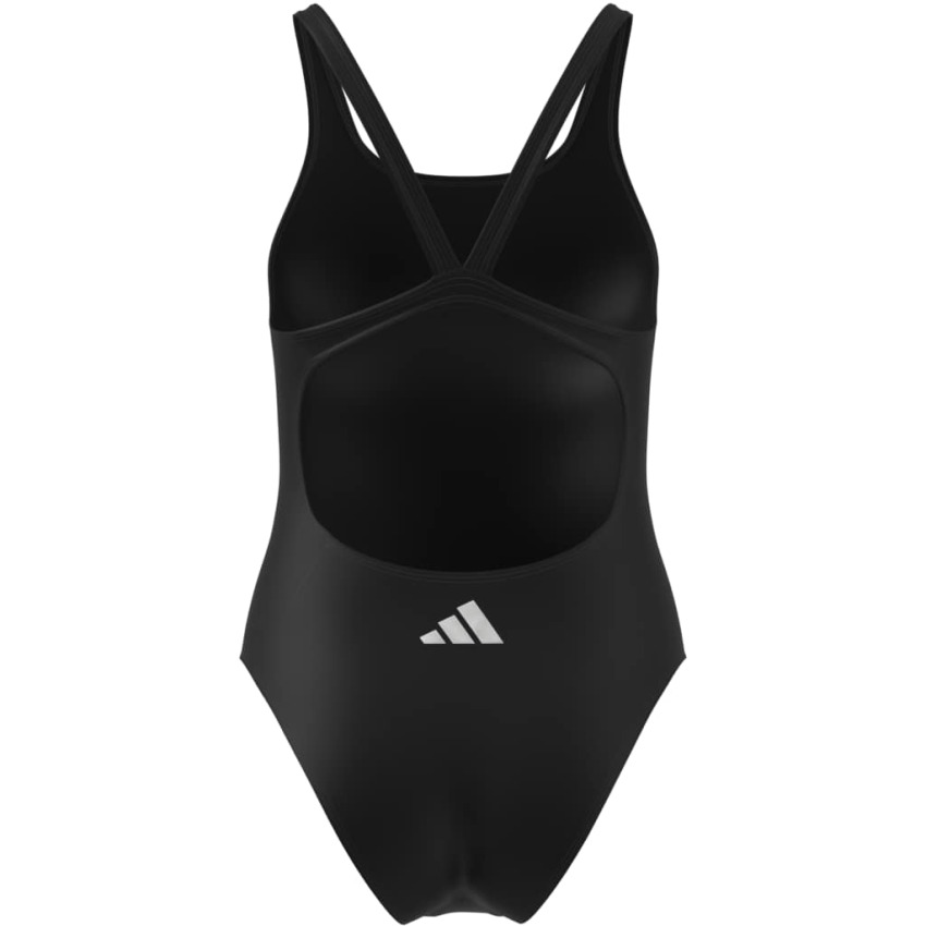 Adidas 3-Stripes V-Sırtlı Siyah Kadın Mayo - 7