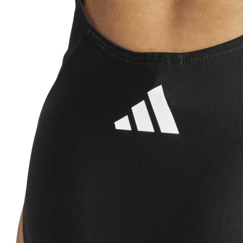 Adidas 3-Stripes V-Sırtlı Siyah Kadın Mayo - 5