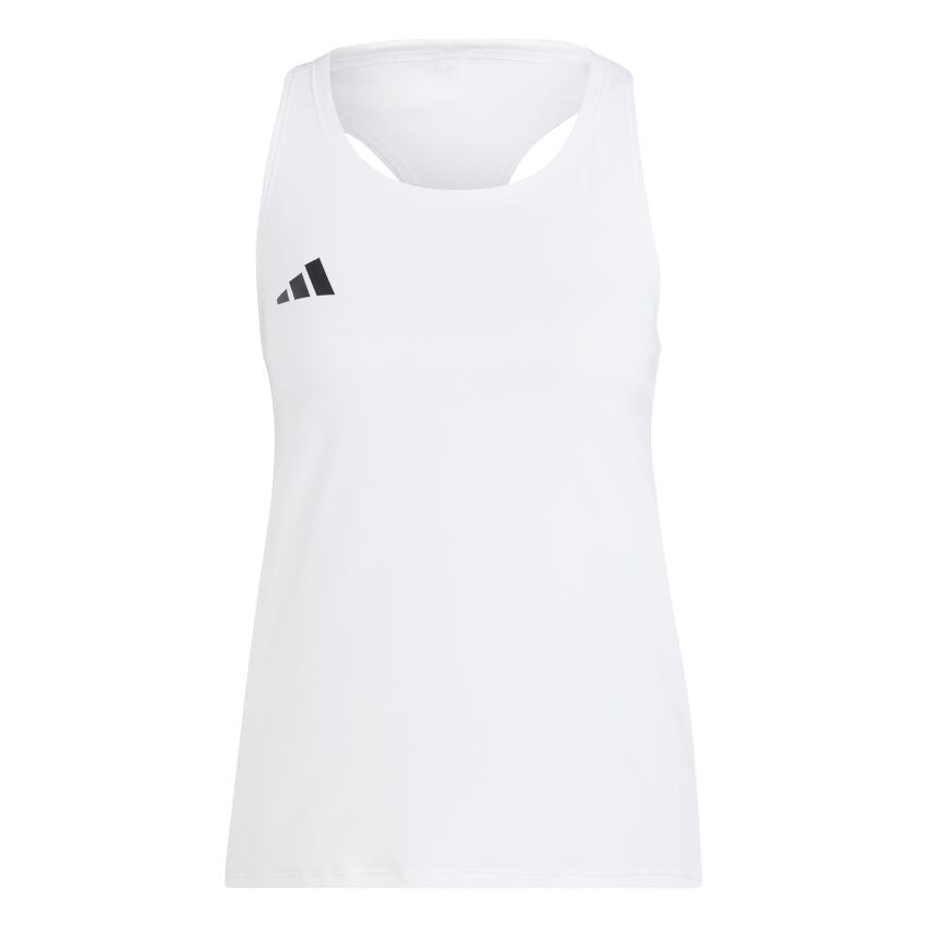 Adidas Adizero Essentials Running Tank Beyaz Kadın Atlet - 10
