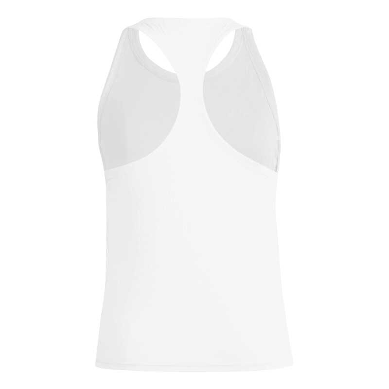 Adidas Adizero Essentials Running Tank Beyaz Kadın Atlet - 11