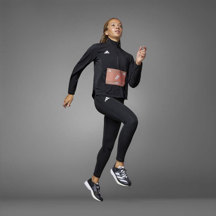 Adidas Adizero Essentials Siyah Kadın Eşofman Üstü - 9