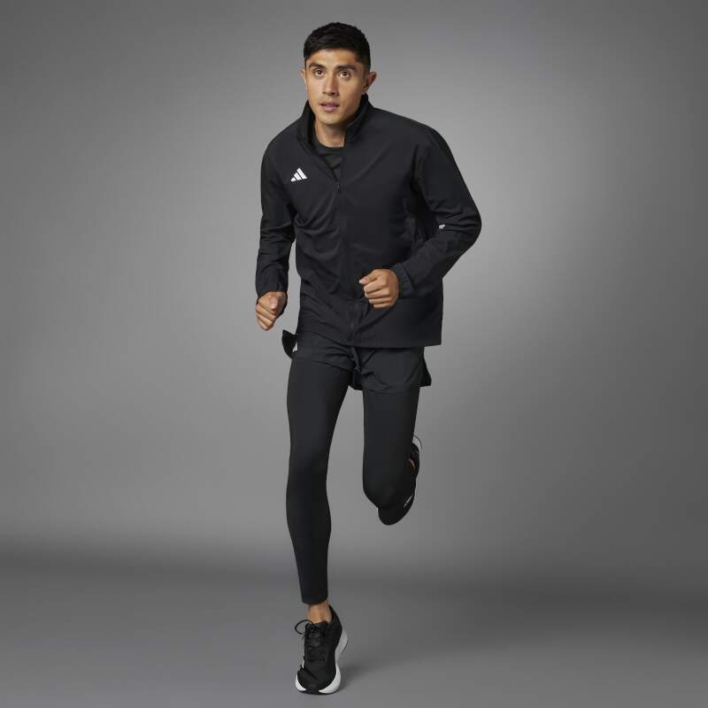 Adidas Adizero Siyah Erkek Eşofman Üstü - 4