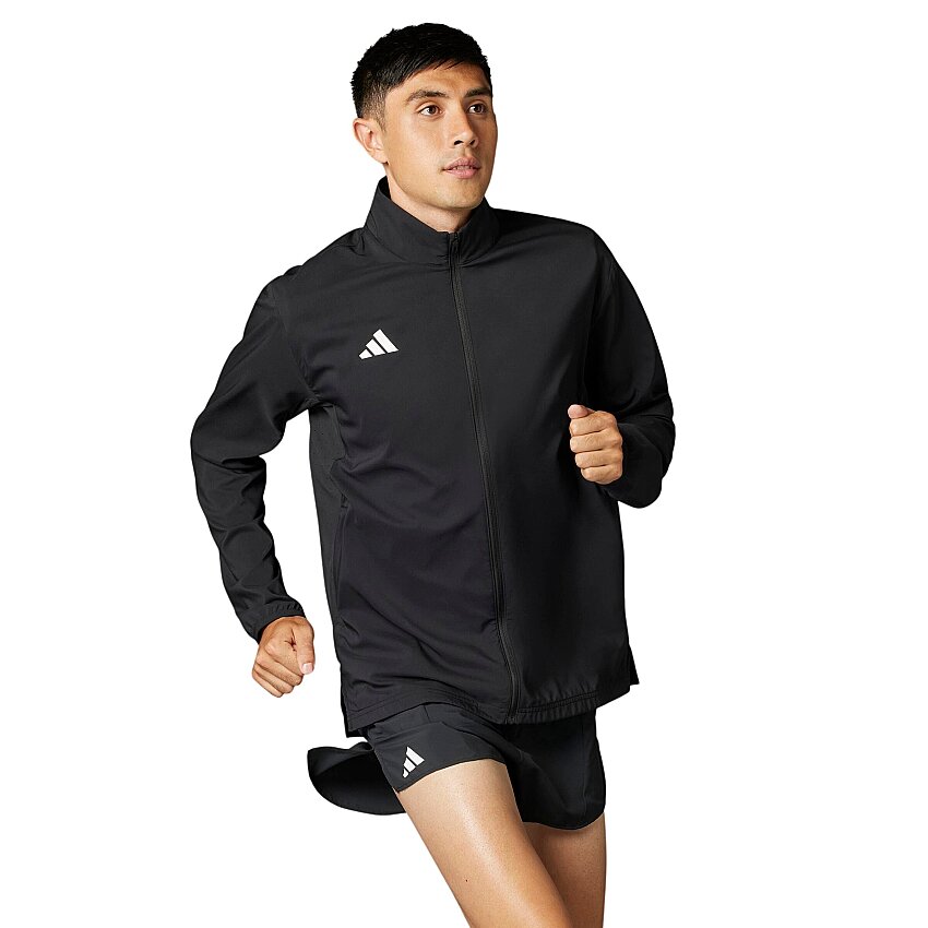 Adidas Adizero Siyah Erkek Eşofman Üstü - 1