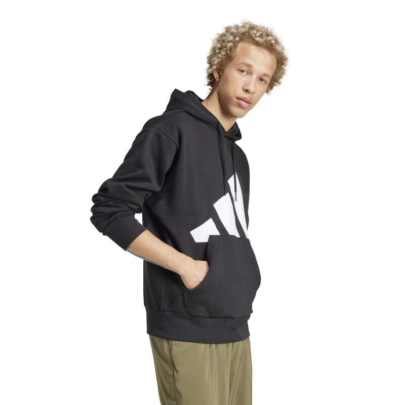 Adidas Big Logo Fleece Siyah Erkek Sweatshirt - 3