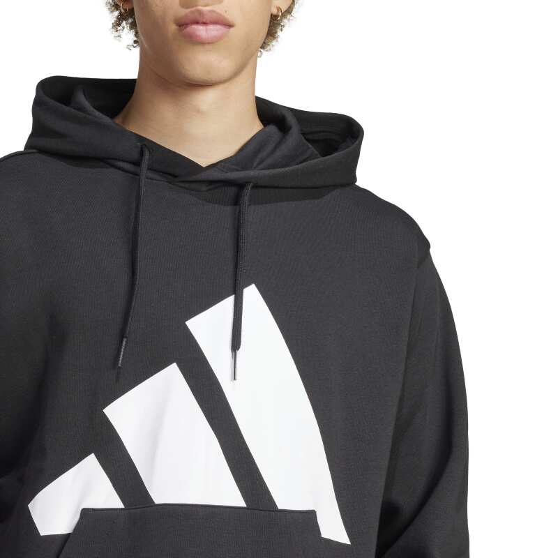 Adidas Big Logo Fleece Siyah Erkek Sweatshirt - 4