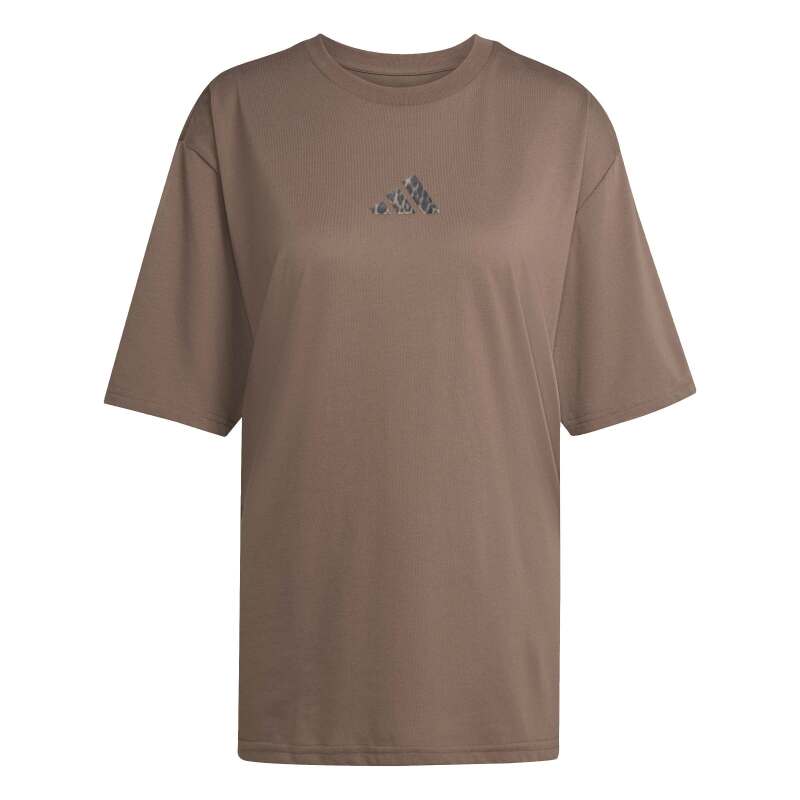 Adidas Climacool Animal Training Graphic Kahverengi Kadın Tshirt - 6