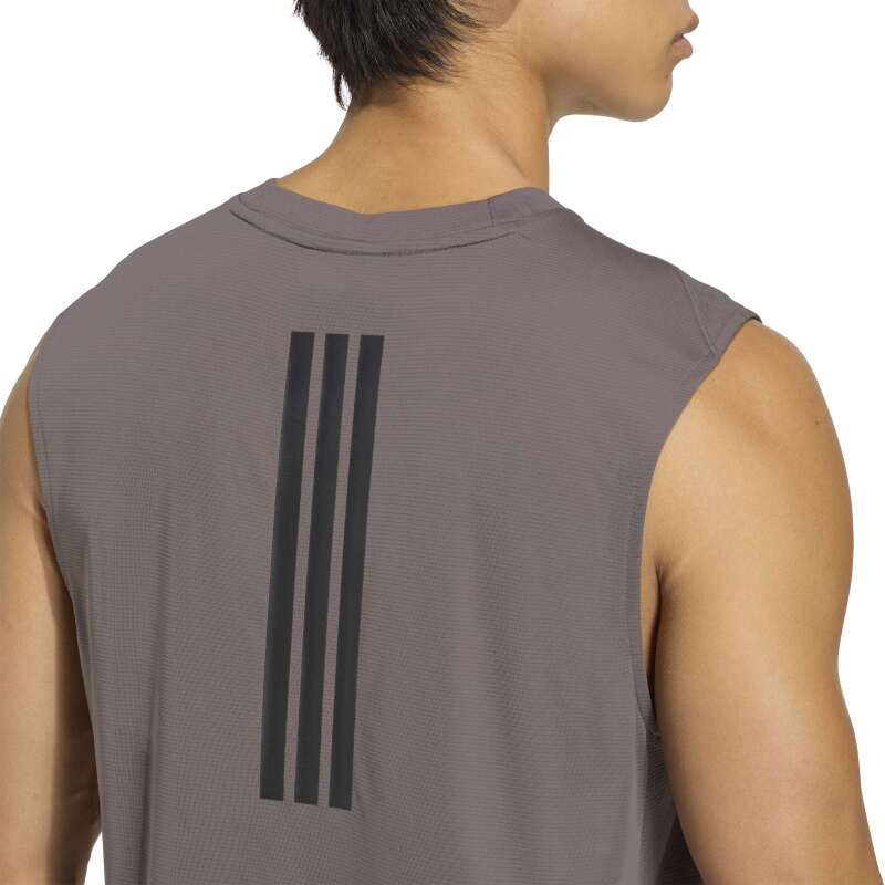 Adidas D4T PrimeLift 3 Stripes Kahverengi Erkek Atlet - 5