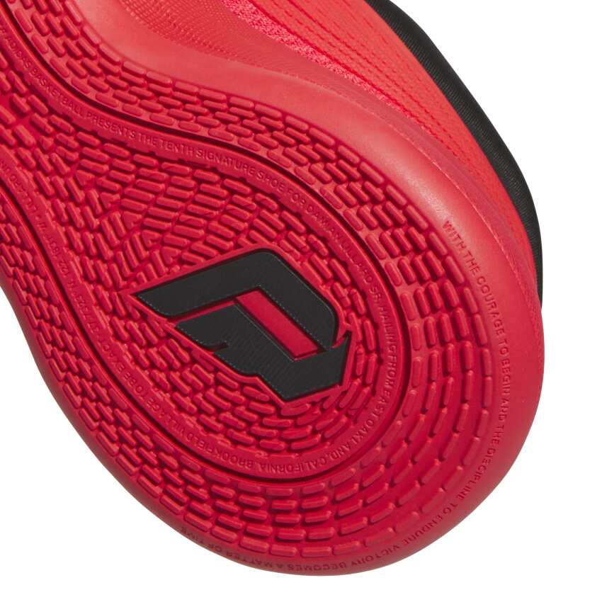 Adidas Dame X Kırmızı Çocuk Basketbol Ayakkabısı - 8