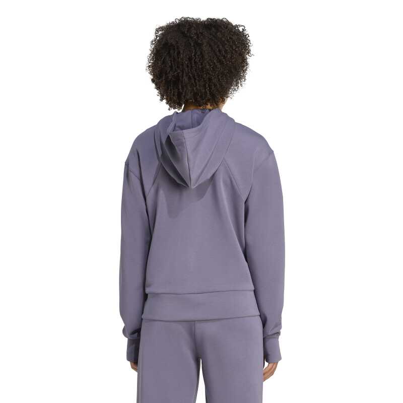 Adidas Designed 4 Training Full-Zip Mor Kadın Sweatshirt - Adidas (1)