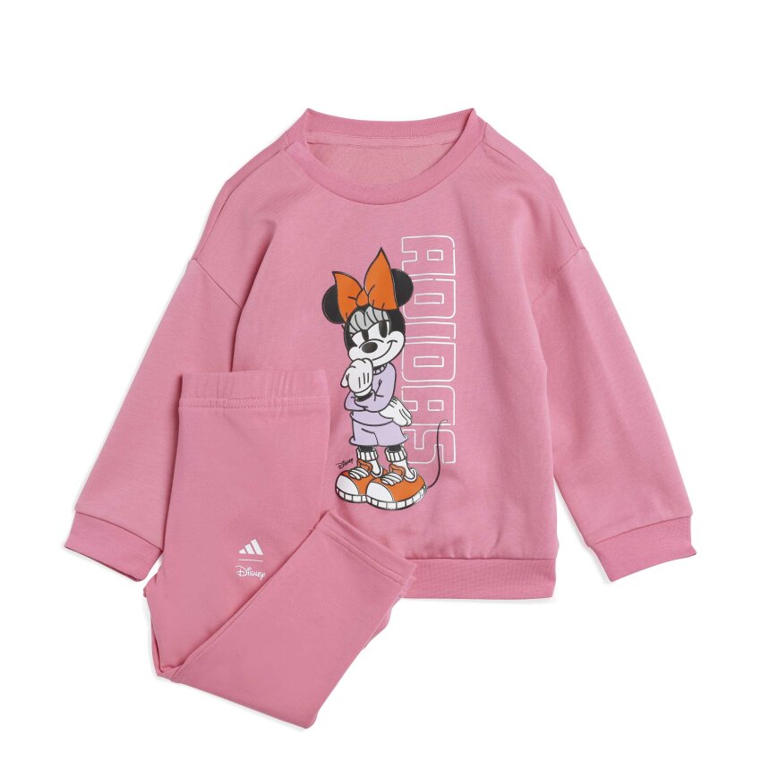 Adidas Disney Minnie Mouse Pembe Çocuk Eşofman Takımı - 1