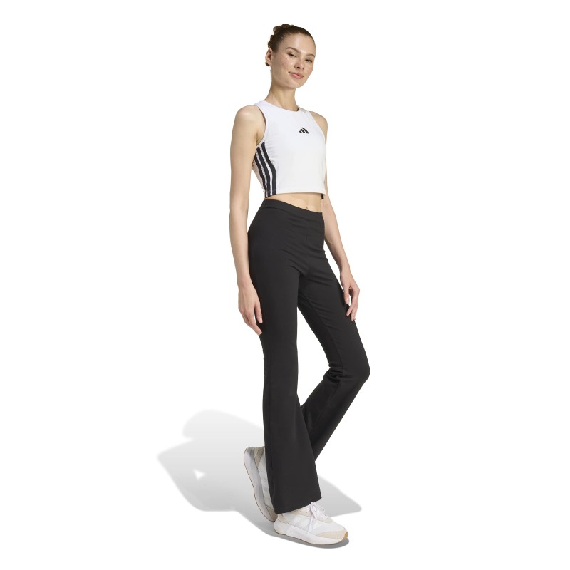 Adidas Essentials 3-Stripes Dolgulu Beyaz Kadın Atlet - 3