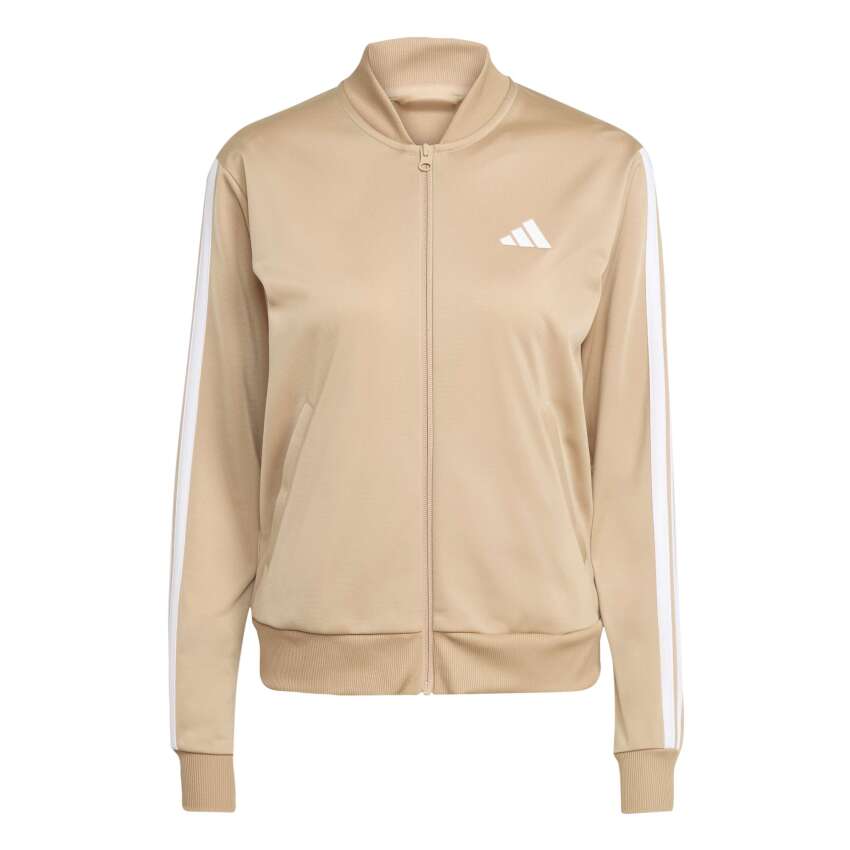 Adidas Essentials 3-Stripes Kahverengi Kadın Eşofman Takımı - 6