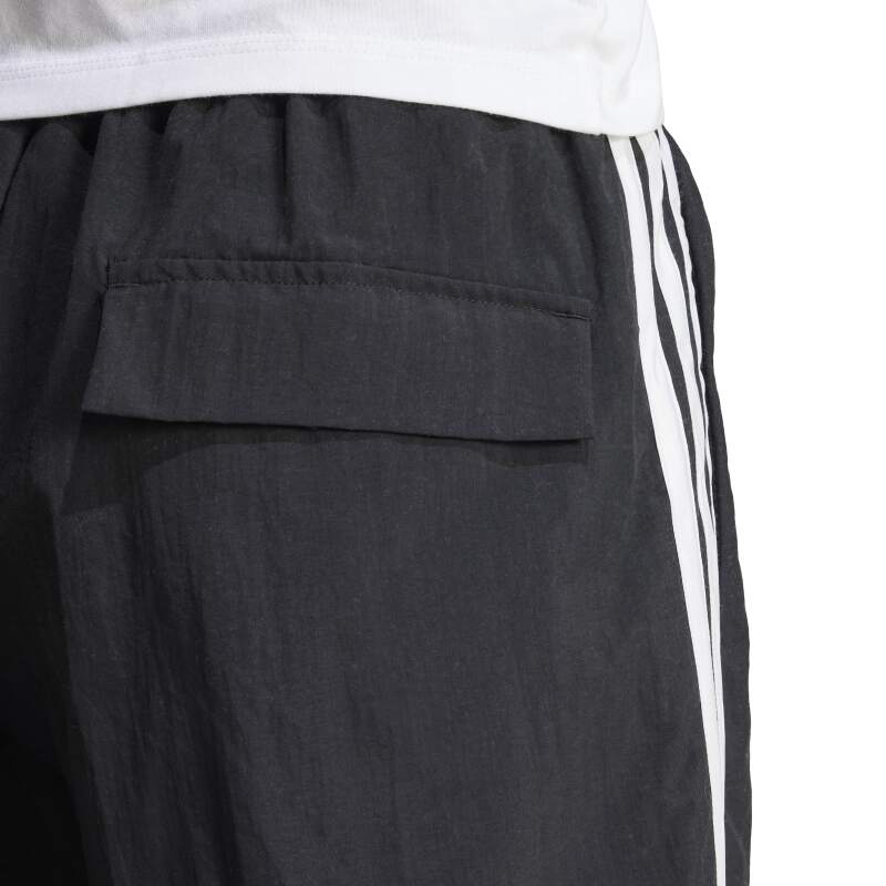 Adidas Essentials 3-Stripes Lifestyle Woven Siyah Kadın Şort - 5