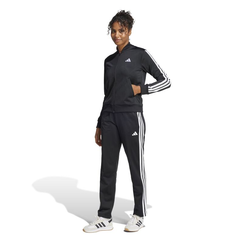Adidas Essentials 3-Stripes Siyah Kadın Eşofman Takımı - Adidas