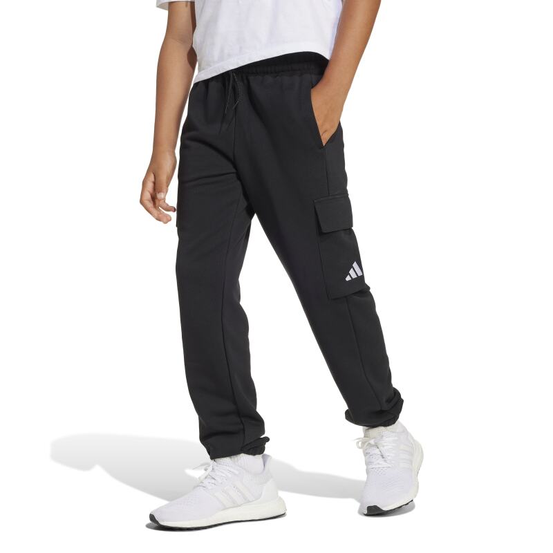 Adidas Essentials Cargo Jogger Siyah Çocuk Eşofman Altı - Adidas