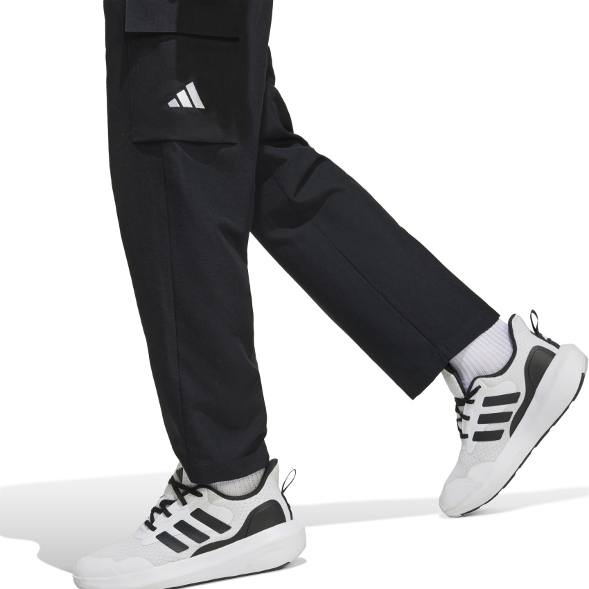 Adidas Essentials Climacool Siyah Çocuk Eşofman Altı - 4