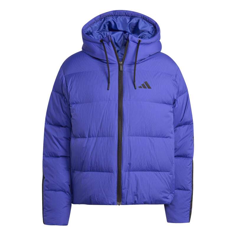 Adidas Essentials Climawarm 3-Stripes Puffer Mavi Kadın Mont - 3