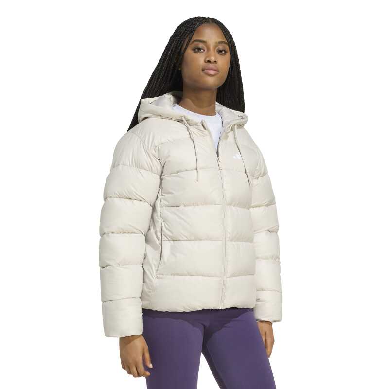 Adidas Essentials Climawarm Bej Kadın Mont - 3