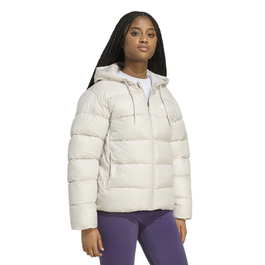 Adidas Essentials Climawarm Bej Kadın Mont - 3