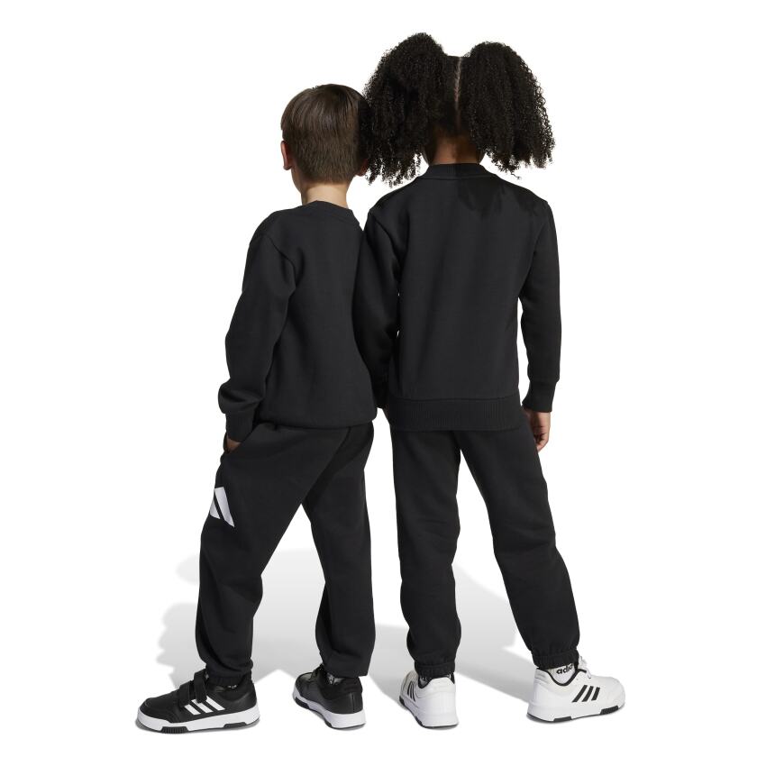 Adidas Essentials Jogger Siyah Çocuk Eşofman Takımı - 6
