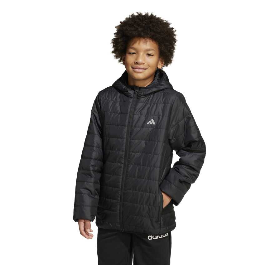 Adidas Essentials Light Padded Siyah Çocuk Mont - 1