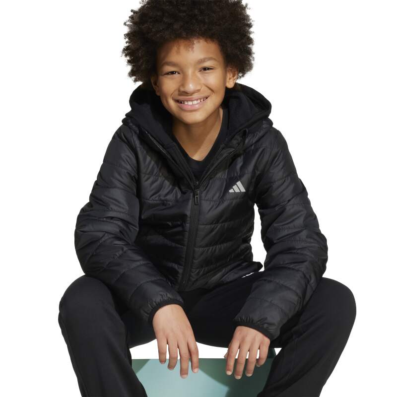 Adidas Essentials Light Padded Siyah Çocuk Mont - 6