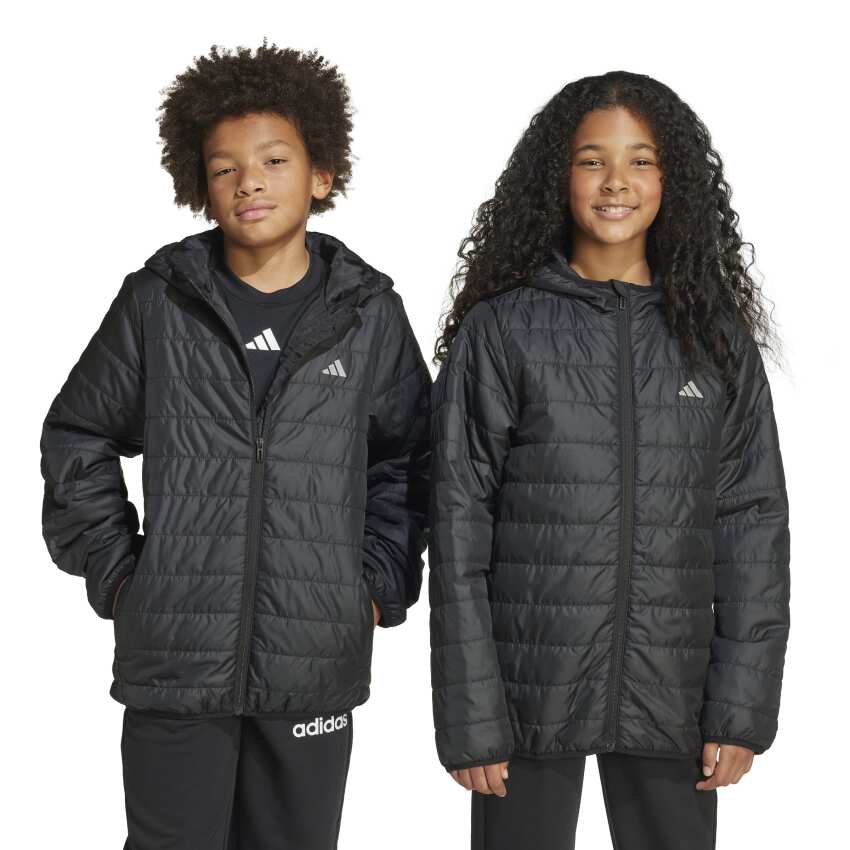 Adidas Essentials Light Padded Siyah Çocuk Mont - 8