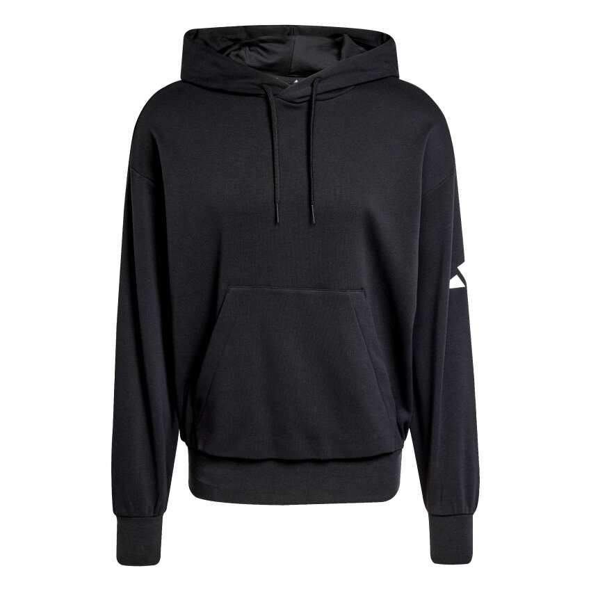 Adidas Essentials Loose-Fit 3 Bar Logo French Terry Siyah Erkek Sweatshirt - 3