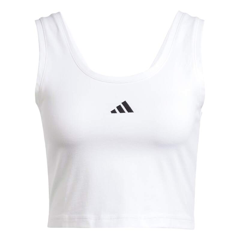 Adidas Essentials Small Logo Cotton Lifestyle Beyaz Kadın Tshirt - 7