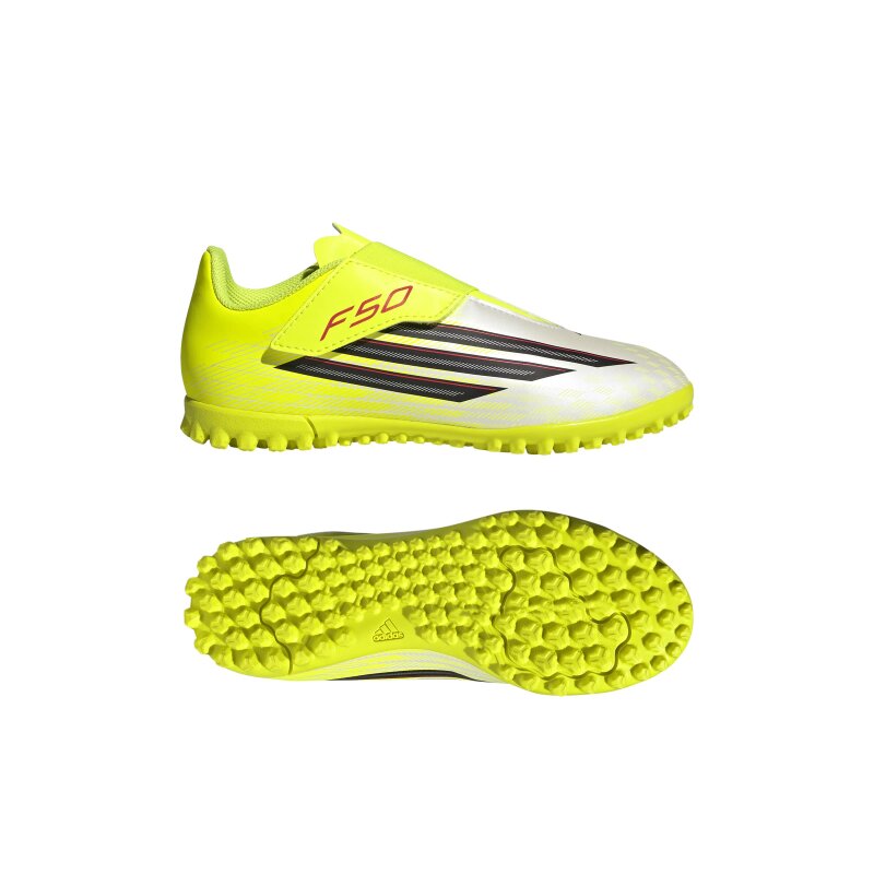 Adidas F50 Club Cırt Cırtlı Sarı Çocuk Halı Saha Ayakkabısı - 9