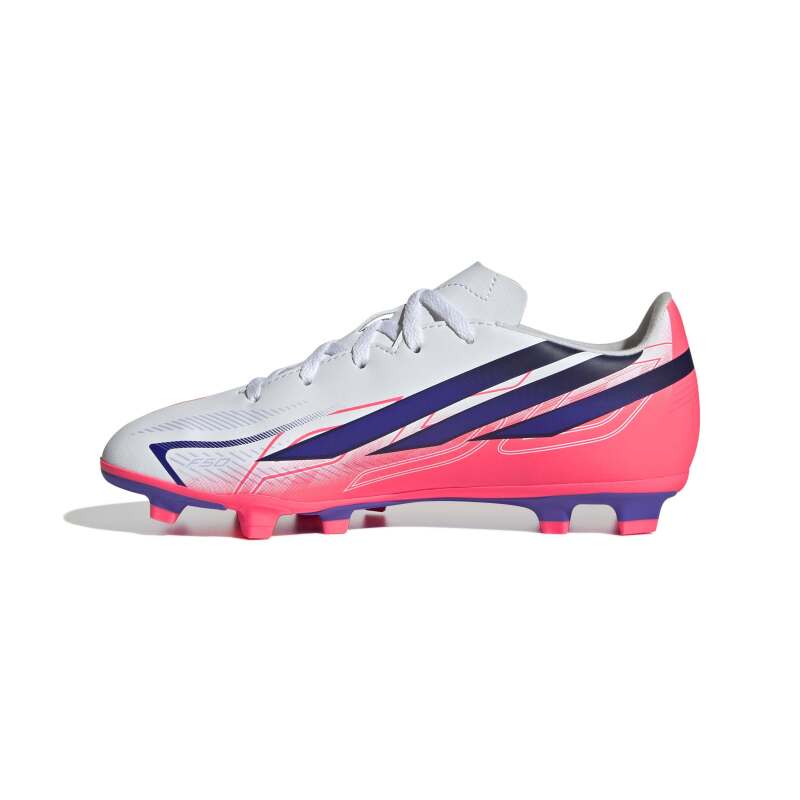 Adidas F50 Hyperfast Club Fg/Mg J Beyaz Çocuk Krampon - Adidas (1)