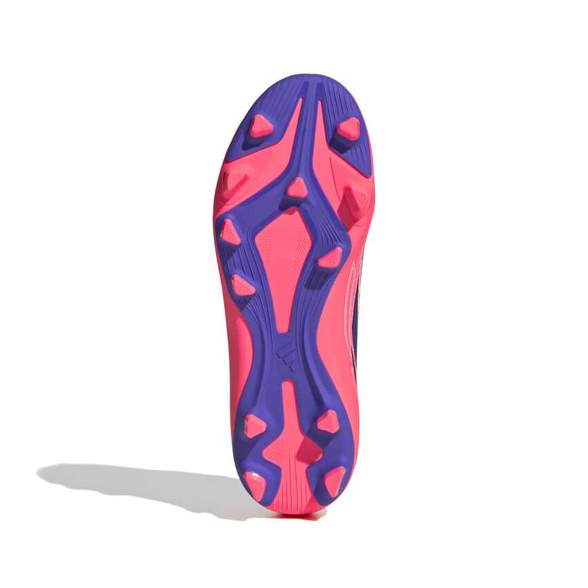 Adidas F50 Hyperfast Club Fg/Mg J Beyaz Çocuk Krampon - 6