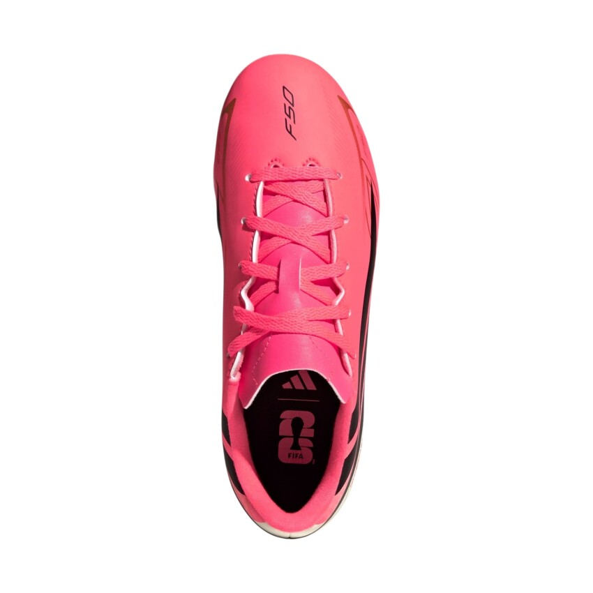 Adidas F50 Hyperfast Club Fg/Mg Pembe Çocuk Krampon - 5