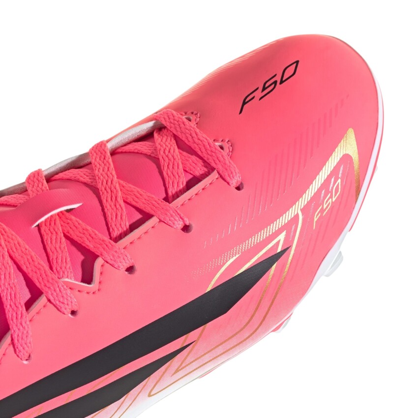 Adidas F50 Hyperfast Club Fg/Mg Pembe Çocuk Krampon - 7