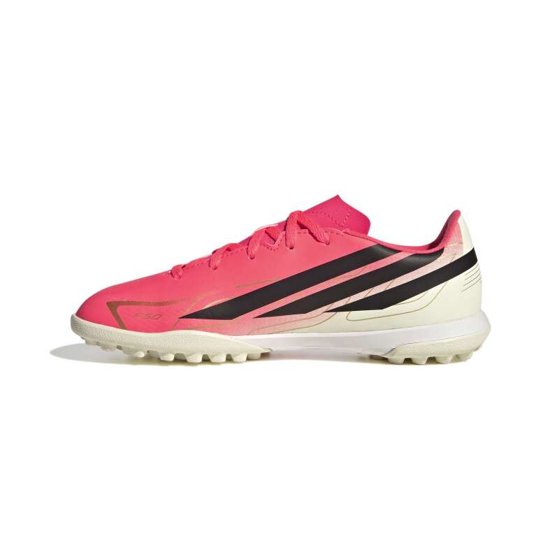 Adidas F50 Hyperfast Club Tf Pembe Çocuk Halı Saha Ayakkabısı - Adidas (1)