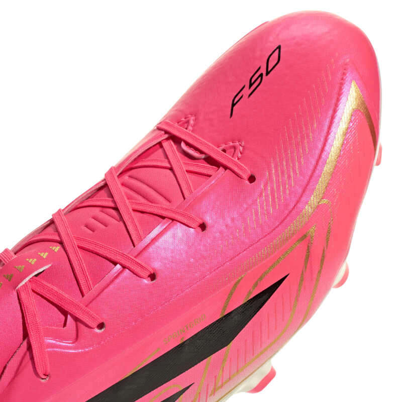 Adidas F50 Hyperfast League Fg Pembe Erkek Krampon - 7
