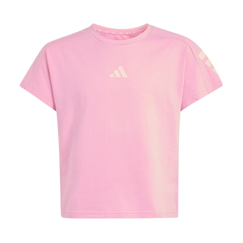 Adidas Future Icons 3-Stripes Pembe Çocuk Tshirt - 6