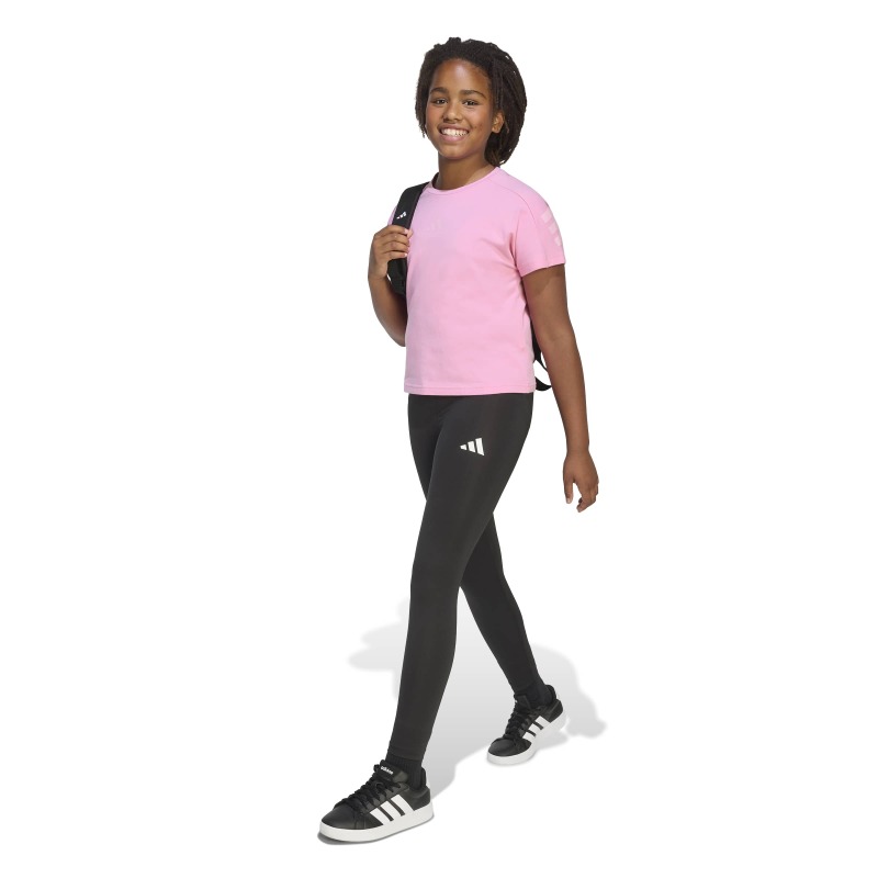 Adidas Future Icons 3-Stripes Pembe Çocuk Tshirt - 3