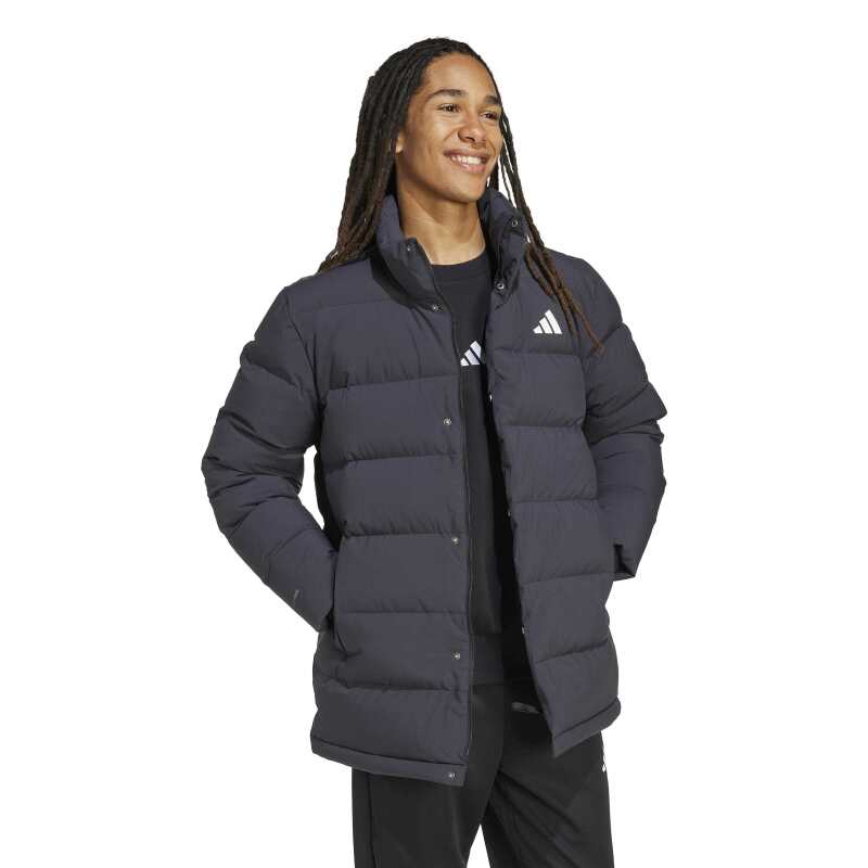 Adidas Helionic Climawarm Mid-Length Siyah Erkek Mont - 3