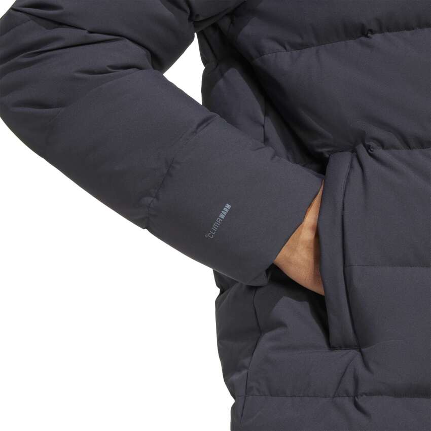 Adidas Helionic Climawarm Mid-Length Siyah Erkek Mont - 6
