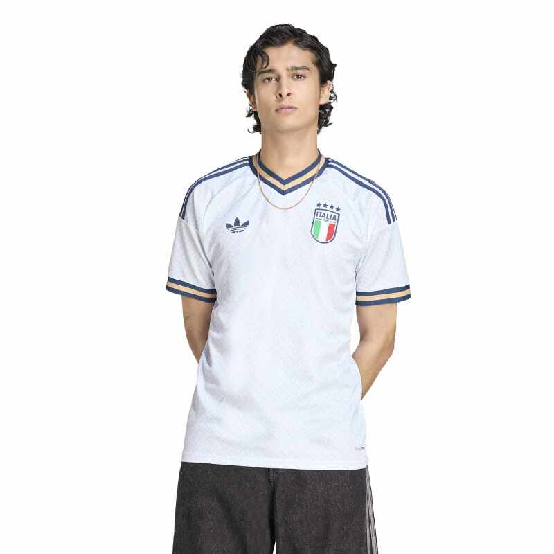 Adidas İtalya 26 Deplasman Mavi Erkek Forma - Adidas