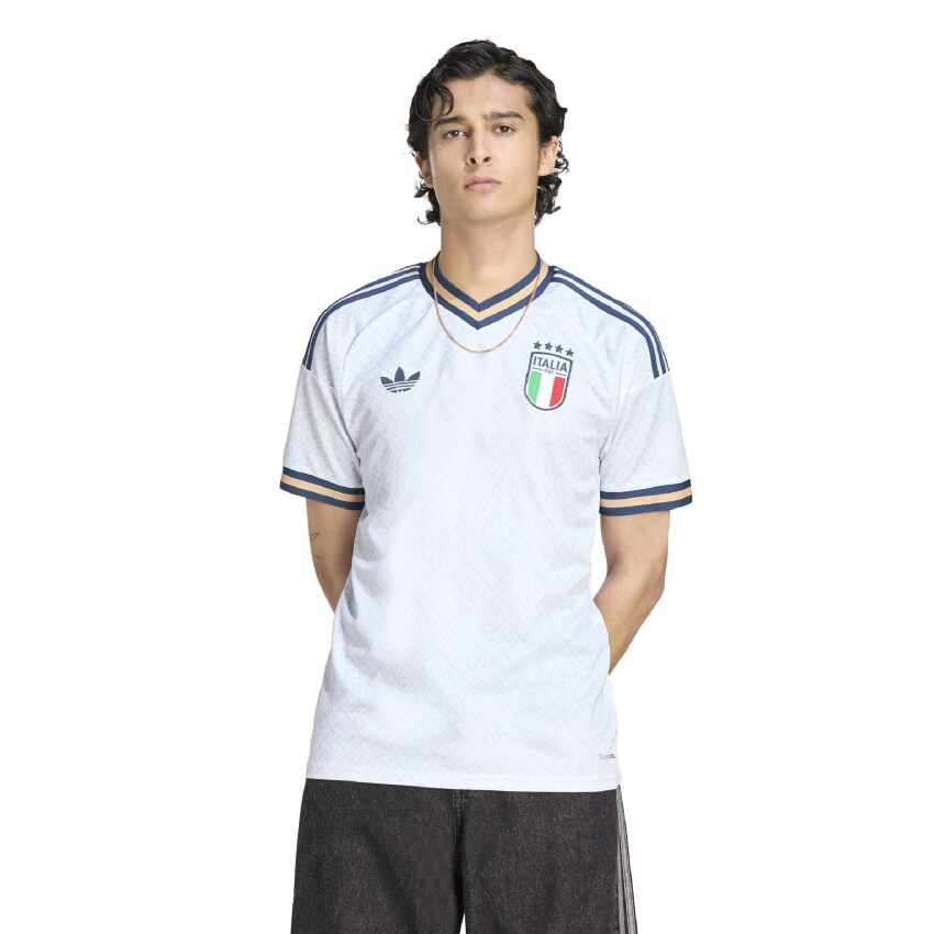 Adidas İtalya 26 Deplasman Mavi Erkek Forma - 1