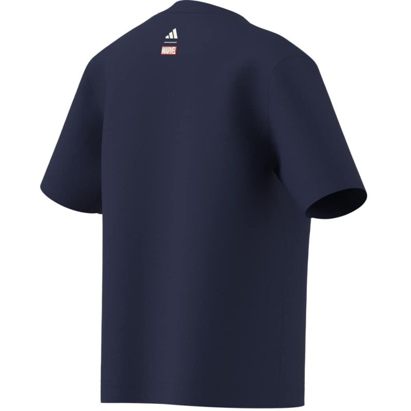Adidas Marvel Spider-Man Lacivert Çocuk Tshirt - 11