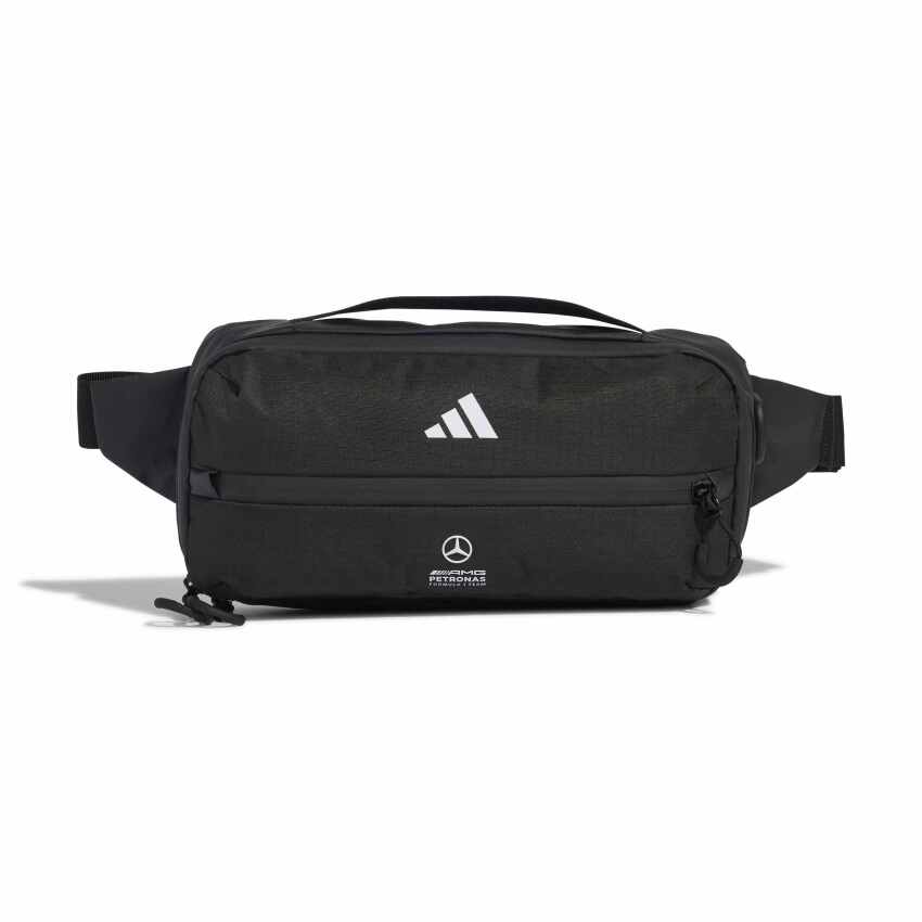Adidas Mercedes - Amg Petronas Formula 1 Engineers & Marketing Siyah Unisex Bel Çantası - 1