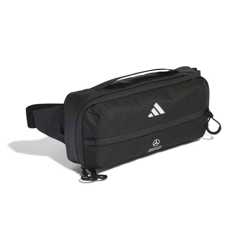Adidas Mercedes - Amg Petronas Formula 1 Engineers & Marketing Siyah Unisex Bel Çantası - 2