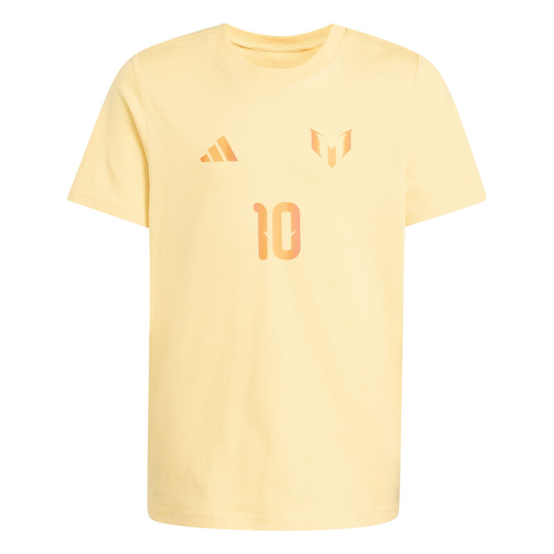 Adidas Messi Name&Number Graphic Sarı Çocuk Tshirt - Adidas