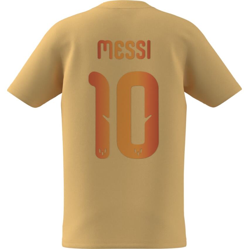 Adidas Messi Name&Number Graphic Sarı Çocuk Tshirt - 3